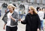 Den Haag 31 augustus 2021
Mark Rutte , Wopke Hoekstra Lillianne Ploumen Jesse Klaver Sigrid Kaag Gert Jan Segers en Rob Jetten op gesprek bij Mariette Hamer ivm vormen van nieuwe regering op het binnenhof.