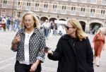Den Haag 31 augustus 2021
Mark Rutte , Wopke Hoekstra Lillianne Ploumen Jesse Klaver Sigrid Kaag Gert Jan Segers en Rob Jetten op gesprek bij Mariette Hamer ivm vormen van nieuwe regering op het binnenhof.