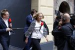 Den Haag 31 augustus 2021
Mark Rutte , Wopke Hoekstra Lillianne Ploumen Jesse Klaver Sigrid Kaag Gert Jan Segers en Rob Jetten op gesprek bij Mariette Hamer ivm vormen van nieuwe regering op het binnenhof. Sigrid Kaag en Jair Ferwerda