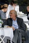 Amsterdam 20 augustus 2021
Advocaat Stefan Kalff en oud miss nederland organisator Hans Konings op terras.