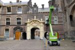 Den Haag 31 augustus 2021
Mark Rutte , Wopke Hoekstra Lillianne Ploumen Jesse Klaver Sigrid Kaag Gert Jan Segers en Rob Jetten op gesprek bij Mariette Hamer ivm vormen van nieuwe regering op het binnenhof. Verbouwing binnenhof