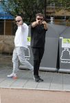 Amsterdam 28 augustus 2021
Wolter Kroes met goede Richard wandelend door Amsterdam.