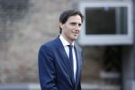 Den Haag 31 augustus 2021
Mark Rutte , Wopke Hoekstra Lillianne Ploumen Jesse Klaver Sigrid Kaag Gert Jan Segers en Rob Jetten op gesprek bij Mariette Hamer ivm vormen van nieuwe regering op het binnenhof.