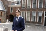Den Haag 31 augustus 2021
Mark Rutte , Wopke Hoekstra Lillianne Ploumen Jesse Klaver Sigrid Kaag Gert Jan Segers en Rob Jetten op gesprek bij Mariette Hamer ivm vormen van nieuwe regering op het binnenhof.