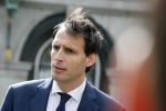 Den Haag 31 augustus 2021
Mark Rutte , Wopke Hoekstra Lillianne Ploumen Jesse Klaver Sigrid Kaag Gert Jan Segers en Rob Jetten op gesprek bij Mariette Hamer ivm vormen van nieuwe regering op het binnenhof.