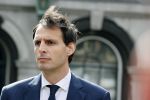 Den Haag 31 augustus 2021
Mark Rutte , Wopke Hoekstra Lillianne Ploumen Jesse Klaver Sigrid Kaag Gert Jan Segers en Rob Jetten op gesprek bij Mariette Hamer ivm vormen van nieuwe regering op het binnenhof.