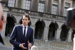 Den Haag 31 augustus 2021
Mark Rutte , Wopke Hoekstra Lillianne Ploumen Jesse Klaver Sigrid Kaag Gert Jan Segers en Rob Jetten op gesprek bij Mariette Hamer ivm vormen van nieuwe regering op het binnenhof.