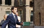 Den Haag 31 augustus 2021
Mark Rutte , Wopke Hoekstra Lillianne Ploumen Jesse Klaver Sigrid Kaag Gert Jan Segers en Rob Jetten op gesprek bij Mariette Hamer ivm vormen van nieuwe regering op het binnenhof.