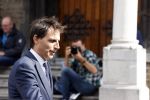 Den Haag 31 augustus 2021
Mark Rutte , Wopke Hoekstra Lillianne Ploumen Jesse Klaver Sigrid Kaag Gert Jan Segers en Rob Jetten op gesprek bij Mariette Hamer ivm vormen van nieuwe regering op het binnenhof.