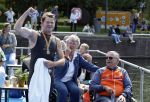 Amsterdam 28 augustus 2022
ALS Cityswim in de grachten van Amsterdam.
Beau v Erven Dorens