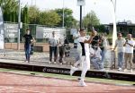 Capelle aan de IJssel 7 september 2022
Presentatie kleinglijn voor Padel van Robin van Persie en zijn vrouw Bouchra v Persie. Boef