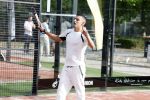 Capelle aan de IJssel 7 september 2022
Presentatie kleinglijn voor Padel van Robin van Persie en zijn vrouw Bouchra v Persie. Boef