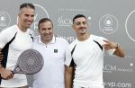 Capelle aan de IJssel 7 september 2022
Presentatie kleinglijn voor Padel van Robin van Persie en zijn vrouw Bouchra v Persie. Boef