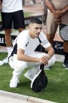 Capelle aan de IJssel 7 september 2022
Presentatie kleinglijn voor Padel van Robin van Persie en zijn vrouw Bouchra v Persie. Boef