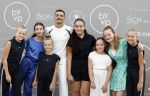 Capelle aan de IJssel 7 september 2022
Presentatie kleinglijn voor Padel van Robin van Persie en zijn vrouw Bouchra v Persie. Boef met de dochter van Robin en haar vriendinnen