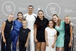 Capelle aan de IJssel 7 september 2022
Presentatie kleinglijn voor Padel van Robin van Persie en zijn vrouw Bouchra v Persie. Boef met de dochter van Robin en haar vriendinnen