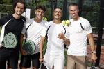 Capelle aan de IJssel 7 september 2022
Presentatie kleinglijn voor Padel van Robin van Persie en zijn vrouw Bouchra v Persie. Boef met Robin v Persie en hun tegenstanders