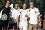 Capelle aan de IJssel 7 september 2022
Presentatie kleinglijn voor Padel van Robin van Persie en zijn vrouw Bouchra v Persie. Boef met Robin v Persie en hun tegenstanders