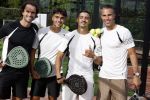 Capelle aan de IJssel 7 september 2022
Presentatie kleinglijn voor Padel van Robin van Persie en zijn vrouw Bouchra v Persie. Boef met Robin v Persie en hun tegenstanders
