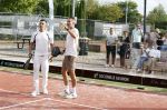Capelle aan de IJssel 7 september 2022
Presentatie kleinglijn voor Padel van Robin van Persie en zijn vrouw Bouchra v Persie. Boef met Robin v en hun tegenstanders