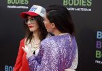 Amsterdam 24 augustus 2022
Oremiere Bodies Bodies Bosies van Halina Reijn in Tuschinski . `Halina en haar hartsvriendin Carice v Houten