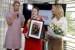 Amsterdam 14 september 2022
Uitreiking Fabulous mama awards bij George Marina .
Coosje Smid met baby