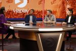 Hilversum 26 augustus 2022
Perspresentatie Viaplay met oa Amber Brantsen Christijan Albers Giedo v d Garde Sebastiaan Bleekemolen en Allard Kalff.