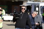 Utrecht 27 maart 2022
Bij voetbalclub DHSC in Utrecht wordt een dag georganiseerd waar geld opgehaald wordt voor Ukraine. Edward v Cuilenborg met videocamera