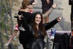 Zandvoort 4 september 2022
Floor Jansen zingt het nederlandse volkslied voorafgaand aan den Nederlands F1 Grand Prix . Ook haar man Hannes v Dahl en hun dochtertje waren erbij.