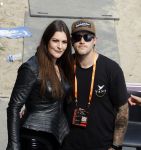 Zandvoort 4 september 2022
Floor Jansen zingt het nederlandse volkslied voorafgaand aan den Nederlands F1 Grand Prix . Ook haar man Hannes v Dahl en hun dochtertje waren erbij.
