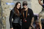 Zandvoort 4 september 2022
Floor Jansen zingt het nederlandse volkslied voorafgaand aan den Nederlands F1 Grand Prix . Ook haar man Hannes v Dahl en hun dochtertje waren erbij.
