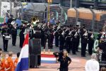Zandvoort 4 september 2022
Floor Jansen zingt het nederlandse volkslied voorafgaand aan den Nederlands F1 Grand Prix . Ook haar man Hannes v Dahl en hun dochtertje waren erbij.