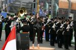 Zandvoort 4 september 2022
Floor Jansen zingt het nederlandse volkslied voorafgaand aan den Nederlands F1 Grand Prix . Ook haar man Hannes v Dahl en hun dochtertje waren erbij.