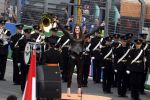 Zandvoort 4 september 2022
Floor Jansen zingt het nederlandse volkslied voorafgaand aan den Nederlands F1 Grand Prix . Ook haar man Hannes v Dahl en hun dochtertje waren erbij.