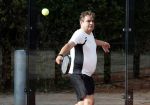 Capelle aan de IJssel 7 september 2022
Presentatie kleinglijn voor Padel van Robin van Persie en zijn vrouw Bouchra v Persie. Frank Lammers