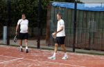 Capelle aan de IJssel 7 september 2022
Presentatie kleinglijn voor Padel van Robin van Persie en zijn vrouw Bouchra v Persie. Frank Lammers en John v Lottum