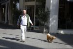 Amsterdam 12 september 2022
Frans Mulder met zijn hond in amsterdam zuid