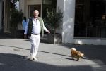 Amsterdam 12 september 2022
Frans Mulder met zijn hond in amsterdam zuid