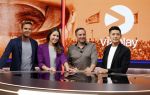Hilversum 26 augustus 2022
Perspresentatie Viaplay met oa Amber Brantsen Christijan Albers Giedo v d Garde Sebastiaan Bleekemolen en Allard Kalff en Ho Pin Tung