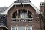 Amsterdam 16 maart 2022
Bij het huis van Gigi ravelli en haar man Roger Hoedenius hangt een Ukrainse vlag