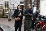 Amsterdam 31 maart 2022
Isa Hoes en Medina Schuurman op straat in Amsterdam