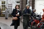 Amsterdam 31 maart 2022
Isa Hoes en Medina Schuurman op straat in Amsterdam
