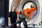 Amsterdam 24 augustus 2022
Jacob Ferilli met zijn zus op de pc hooftstraat
