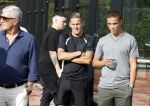 Capelle aan de IJssel 7 september 2022
Presentatie kleinglijn voor Padel van Robin van Persie en zijn vrouw Bouchra v Persie. Jens Toornstra en ibrahim Affelay