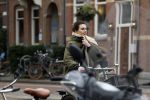 Amsterdam 16 maart 2022
Kim v Kooten op de fiets in Amsterdam zuid