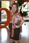 Hilversum 30 augustus 2022
Perspresentatie NPO in theater Gooiland.
Lauren Verster hoog zwanger