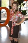 Hilversum 30 augustus 2022
Perspresentatie NPO in theater Gooiland.
Lauren Verster hoog zwanger