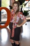 Hilversum 30 augustus 2022
Perspresentatie NPO in theater Gooiland.
Lauren Verster hoog zwanger