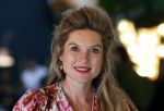 Hilversum 30 augustus 2022
Perspresentatie NPO in theater Gooiland.
Lauren Verster hoog zwanger