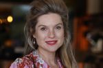 Hilversum 30 augustus 2022
Perspresentatie NPO in theater Gooiland.
Lauren Verster hoog zwanger